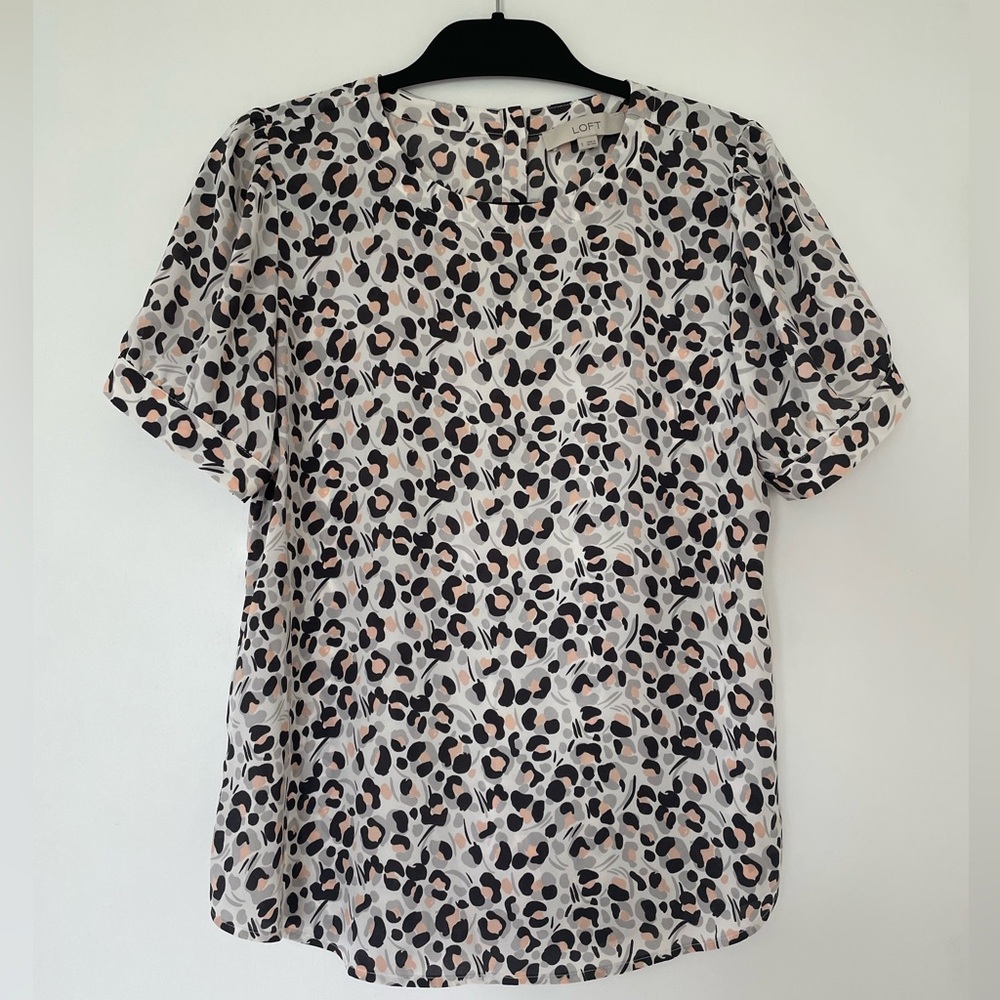 LOFT Patterned Blouse